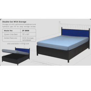 Double Cot with Storage JF 5909