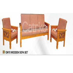ONYX WOODEN SOFA SET