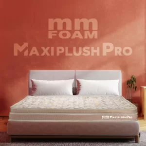 MM Foam Maxiplush Pro-Euro-Top Latex Hybrid Mattress