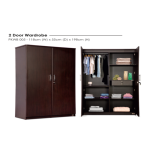 2 Door Wardrobe PKWB 005