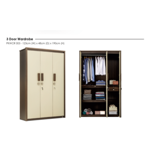 3 Door Wardrobe PKWCR 003