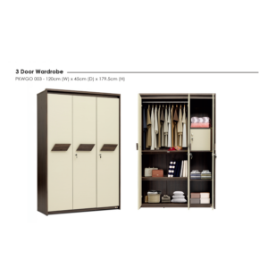 3 Door Wardrobe PKWGO 003