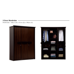 3 Door Wardrobe PKWNI 003