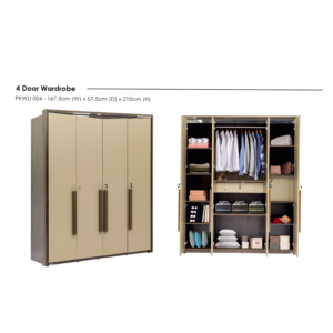 4 Door Wardrobe PKWLI 004