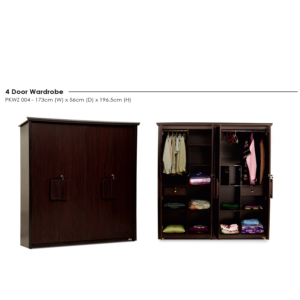 4 Door Wardrobe PKWZ 004