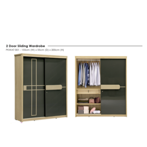 2 Door sliding Wardrobe PKWAT 001