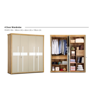 4 Door Wardrobe PKWFC 004