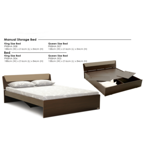Hydraulic Storage Bed PKBHA 008 & PKBHA 007